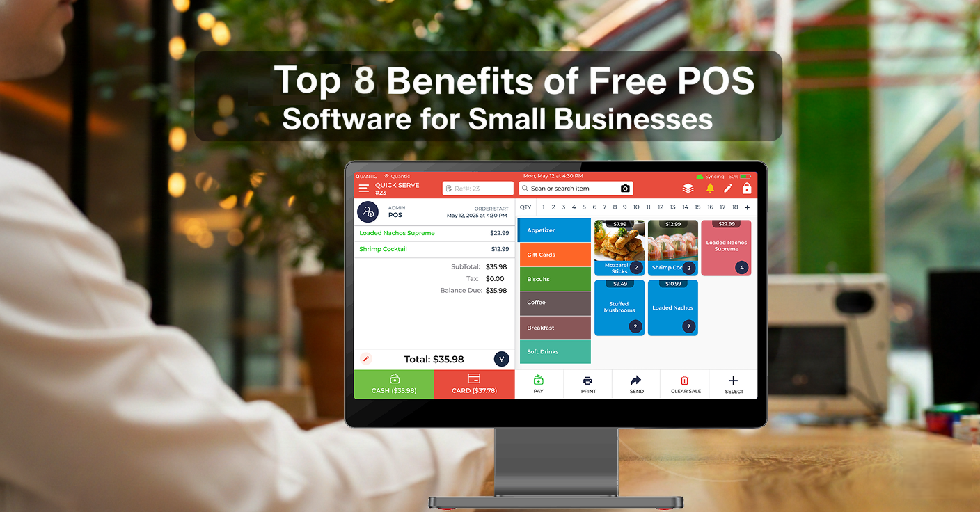 Top 8 Benefits of Free POS Software for Small Businesses